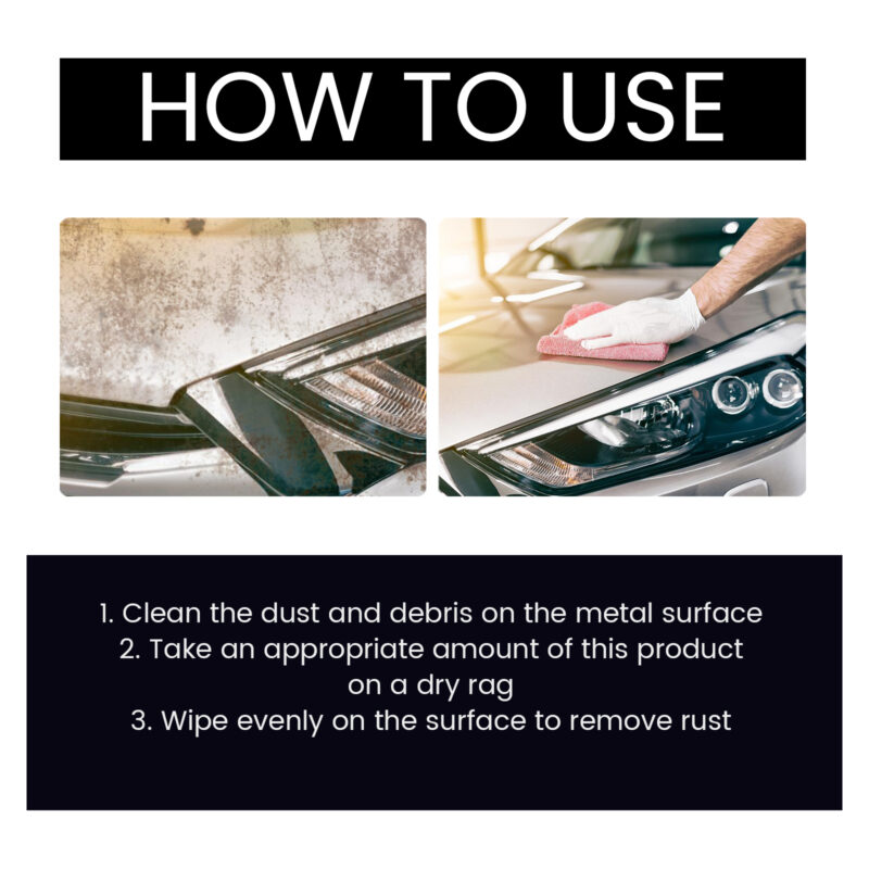 Multi-Purpose Car Rust Remover – Fast-Acting, Surface-Safe Protective Formula - Image 6