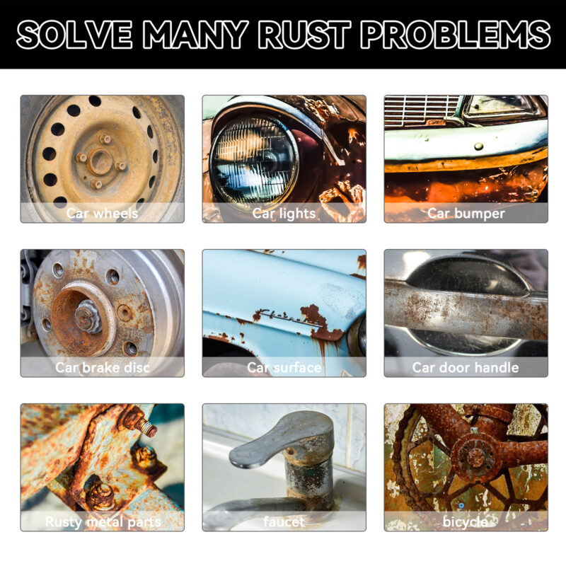 Multi-Purpose Car Rust Remover – Fast-Acting, Surface-Safe Protective Formula - Image 3