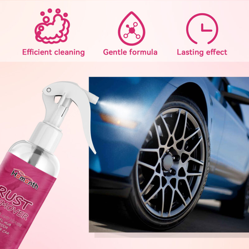 Multi-Purpose Car Rust Remover: Fast-Acting, Surface-Safe for Wheel Hubs & Metal Parts - Image 4
