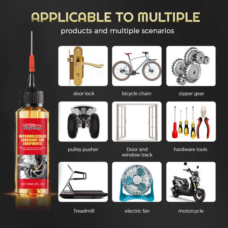 Multi-Purpose Car Rust Remover & Lubricant – Fast-Acting, Surface-Safe Auto Parts Protector - Image 4