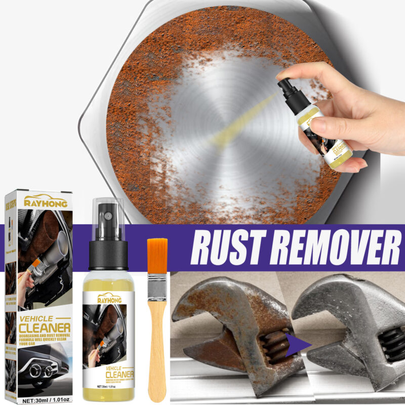 Multi-Purpose Car Rust Remover Spray – Fast-Acting, Safe for Metal, Lubricating & Brightening - Image 2