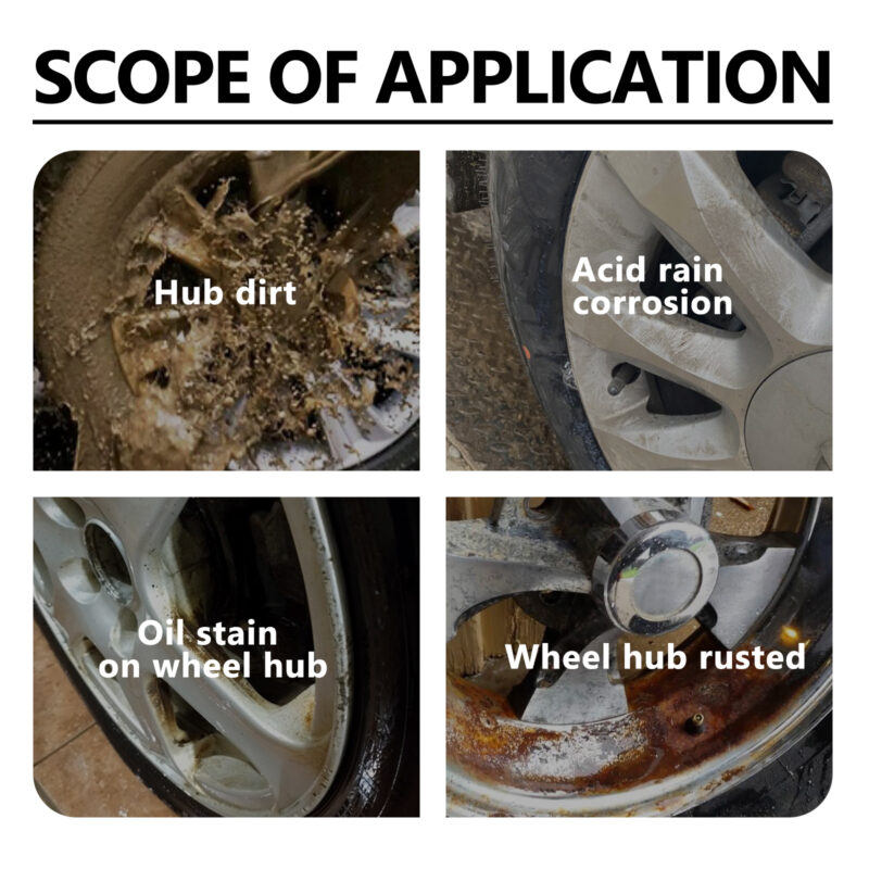 Multi-Purpose Car Tire Brightener & Wheel Protectant – Fast-Acting, Surface-Safe Spray - Image 4