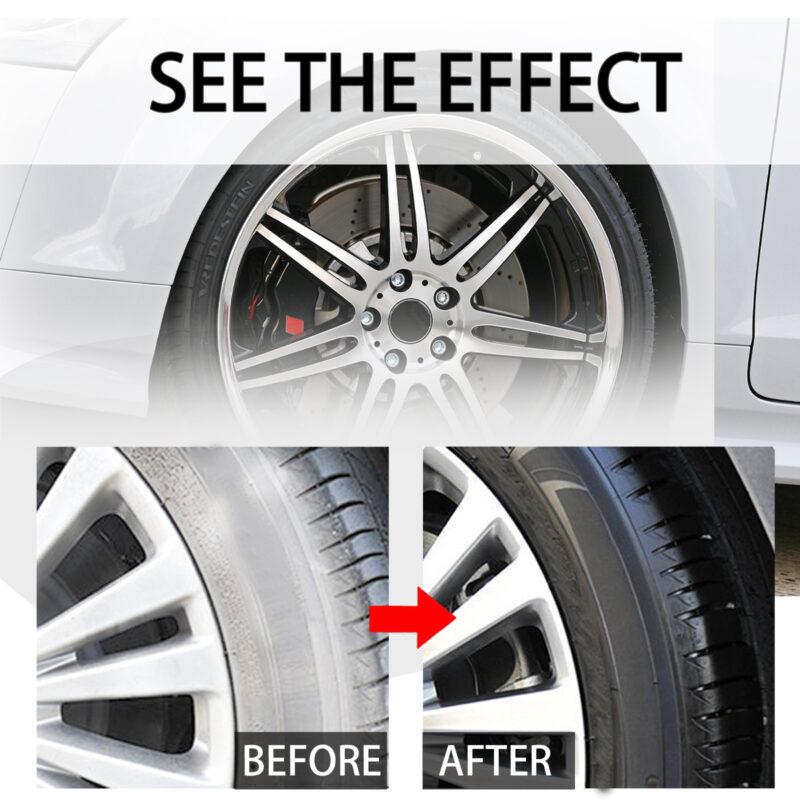Multi-Purpose Car Tire Cleaner | Rust Removal & Polishing Wax – Fast-Acting, Surface-Safe - Image 3