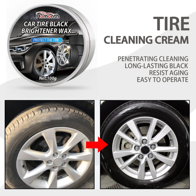 Multi-Purpose Car Tire Cleaner | Rust Removal & Polishing Wax – Fast-Acting, Surface-Safe - Image 4
