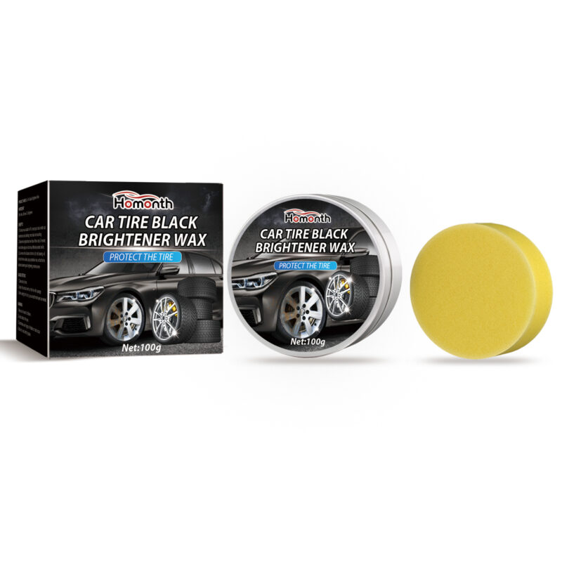 Multi-purpose car tire cleaner with rust removal and polishing wax fast-acting formula