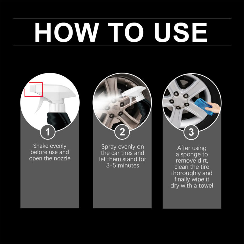 Multi-Purpose Car Wheel & Tire Cleaner – Fast-Acting, Safe Formula - Image 6