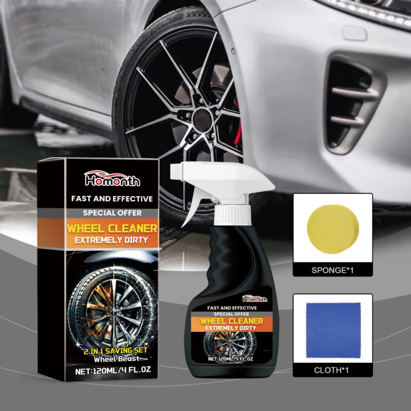 Multi-Purpose Car Wheel & Tire Cleaner – Fast-Acting, Safe Formula - Image 2