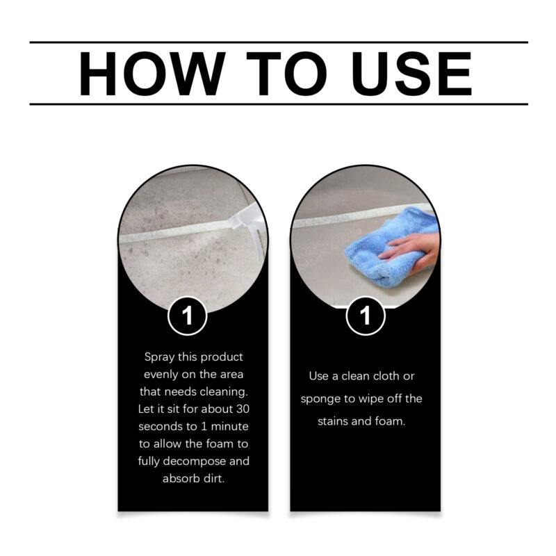 Multi-Purpose Fast-Acting Car Foam Cleaner – Interior/Exterior Safe, Deep Cleaning - Image 6