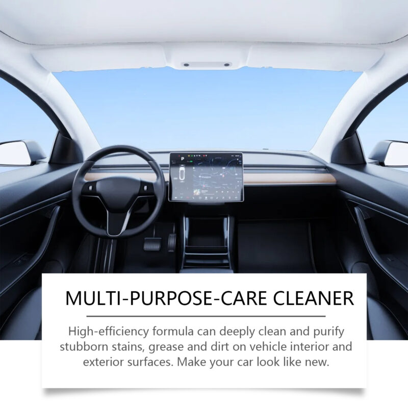 Multi-Purpose Fast-Acting Car Foam Cleaner – Interior/Exterior Safe, Deep Cleaning - Image 4