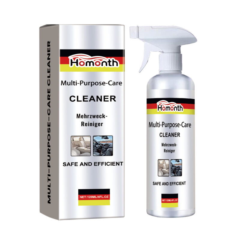 Multi-purpose fast-acting car foam cleaner for interior exterior deep cleaning