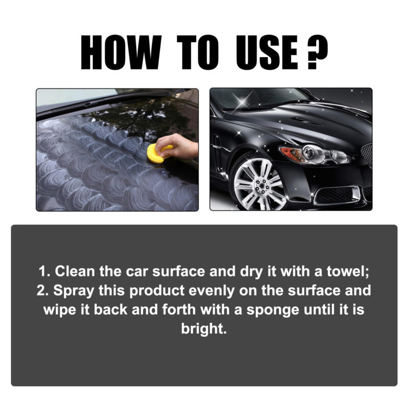 Nano Coating Spray: Car Paint Protection, Brightening & Decontamination – Safe, Long-Lasting - Image 5