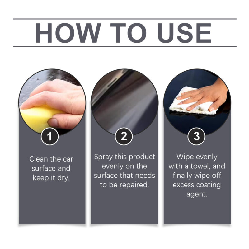 Nano Crystal Car Paint Coating: Scratch Repair, Protective Shine Boost - Image 6