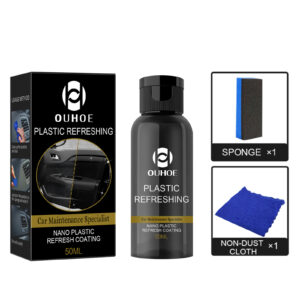 OUHOE Dashboard Refurbisher 50ml plastic-safe interior cleaner for dashboards