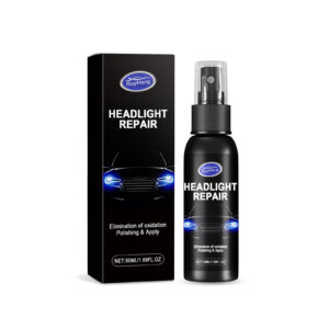 OUHOE fast acting headlamp repair spray for scratch polishing