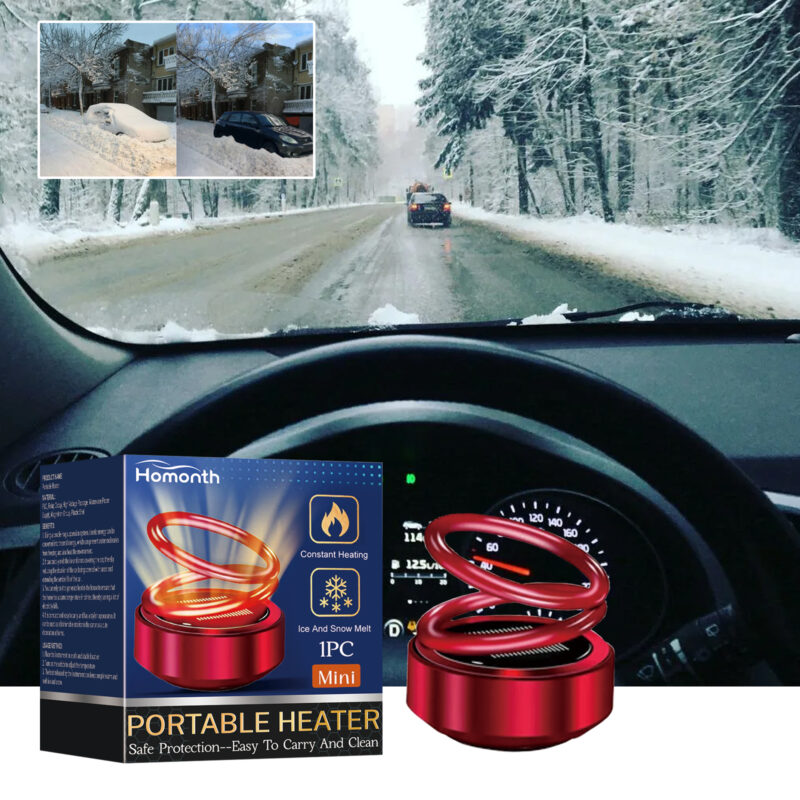 Portable Car Window Heater: Fast-Acting Ice/Snow/Fog Remover, Safe for Glass - Image 2