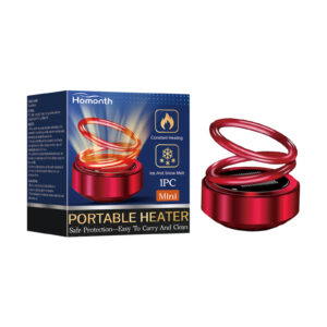 Portable car window heater for fast ice snow fog removal safe on glass
