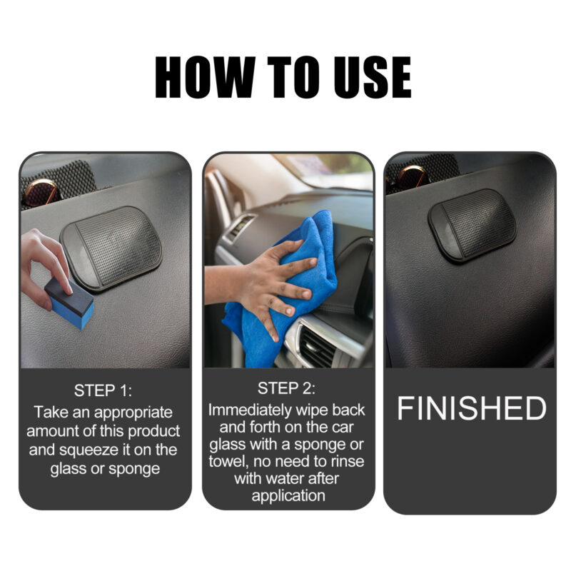 Rayhong 30ml Car Interior Cleaner: Multi-Purpose Protective Coating for Dashboard & Seats - Image 6