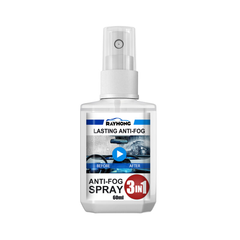 Rayhong 3-in-1 car anti-fog spray for clear fog-free windows