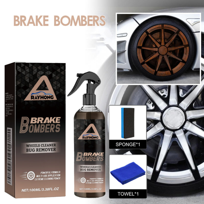 Rayhong Brake Cleaner: Fast-Acting Rust Remover, Safe Wheel & Brake Disc Cleaner - Image 2