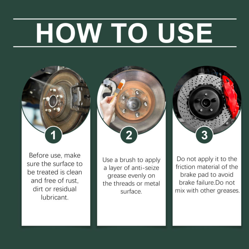 Rayhong Brake Hub Grease: Anti-Bite, Rust Protection, Safe Car Maintenance Grease - Image 6