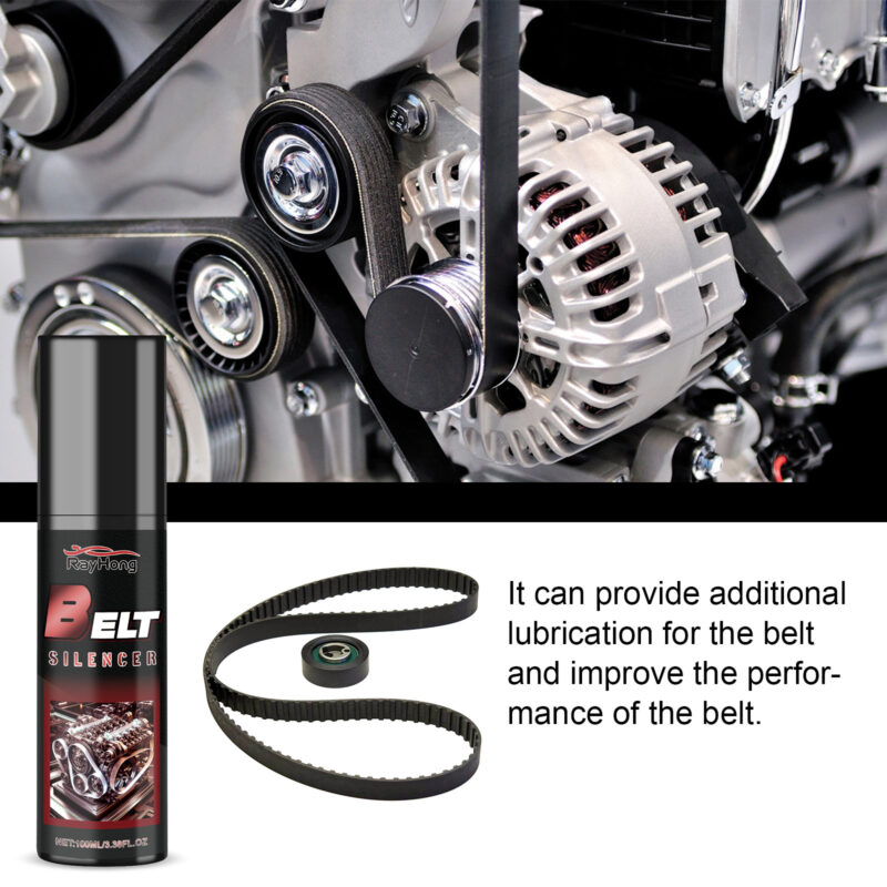 Rayhong Car Belt Silencer: Fast-Acting Noise Reducer & Rubber Belt Protectant - Image 4