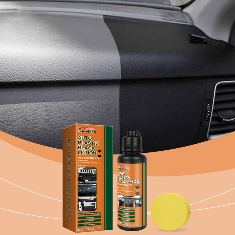 Rayhong Car Black Plastic Polishing Paste – Multi-Purpose, Surface-Safe Interior Refurbisher - Image 2