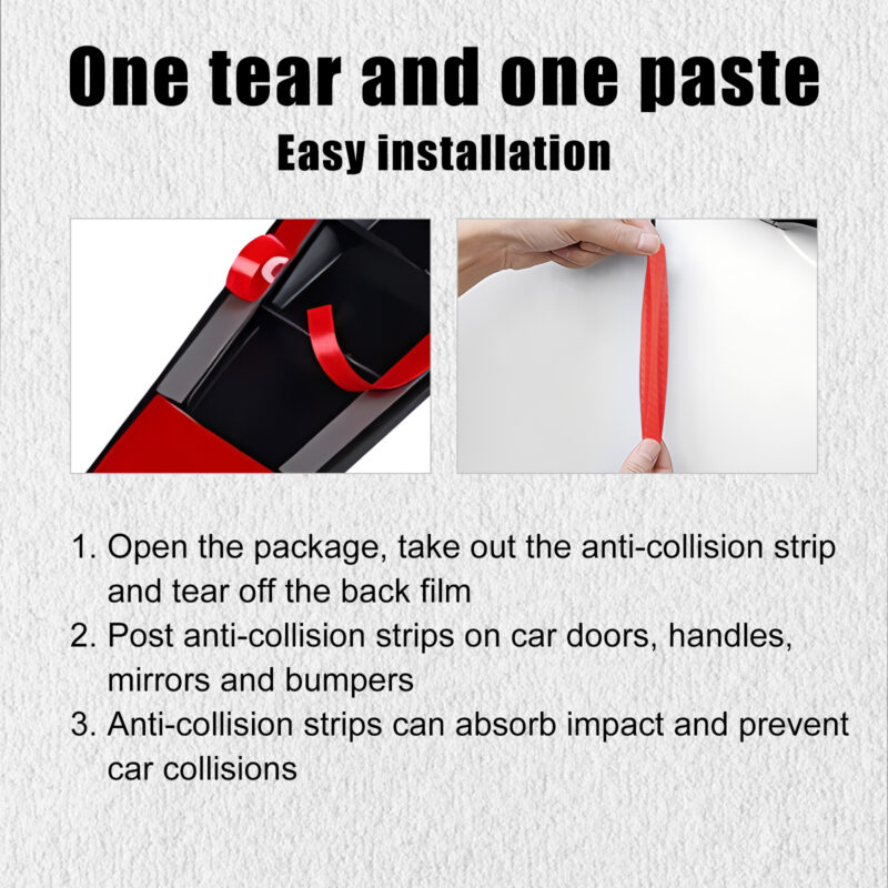 Rayhong Car Bumper Anti-Scratch Stickers – Shock-Absorbing Protective Collision Protection - Image 5