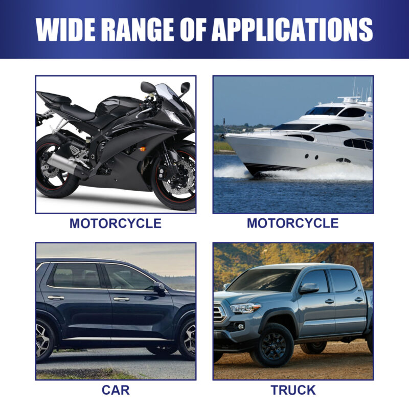 Rayhong Car Ceramic Coating: Multi-Purpose Paint Protection, Waterproof Scratch Repair Cleaner - Image 3