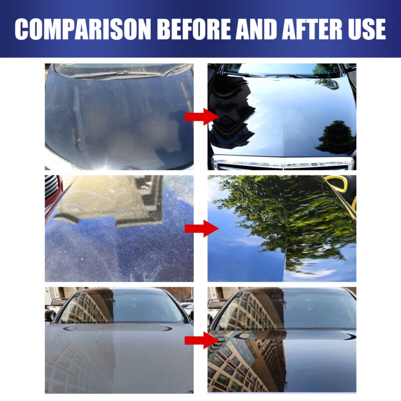 Rayhong Car Ceramic Coating: Multi-Purpose Paint Protection, Waterproof Scratch Repair Cleaner - Image 4