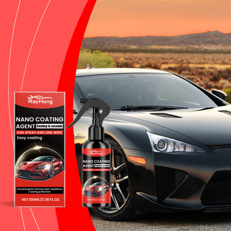 Rayhong Car Coating Agent: Paint Protection, Gloss Enhancer, Anti-Stain Formula - Image 2