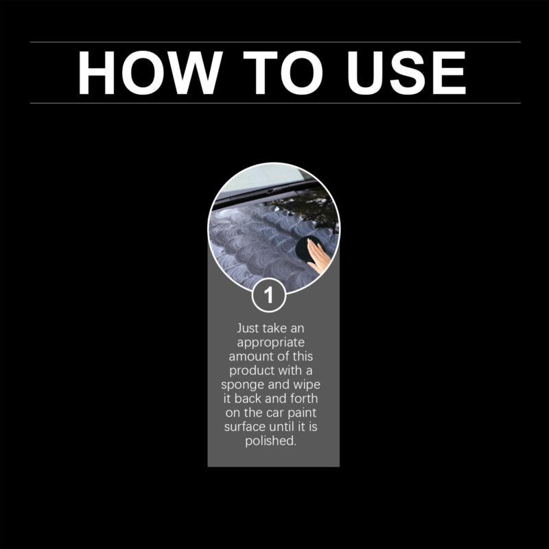 Rayhong Car Coating Paste: Anti-Scratch, Gloss Enhancer, Safe Paint Care - Image 6