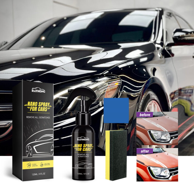 Rayhong Car Coating Spray: Multi-Purpose, Surface-Safe Rust Remover & Paint Brightener - Image 2