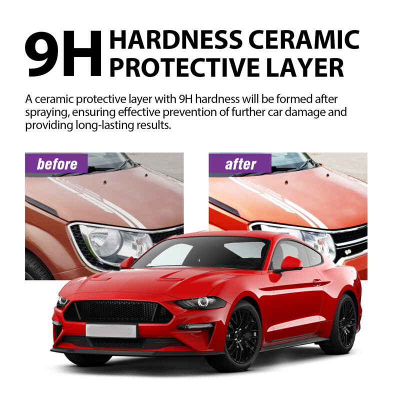 Rayhong Car Coating Spray: Multi-Purpose, Surface-Safe Rust Remover & Paint Brightener - Image 3