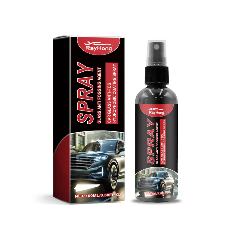 Rayhong Car Glass Anti-Fog Spray fast-acting windshield cleaner for clear visibility