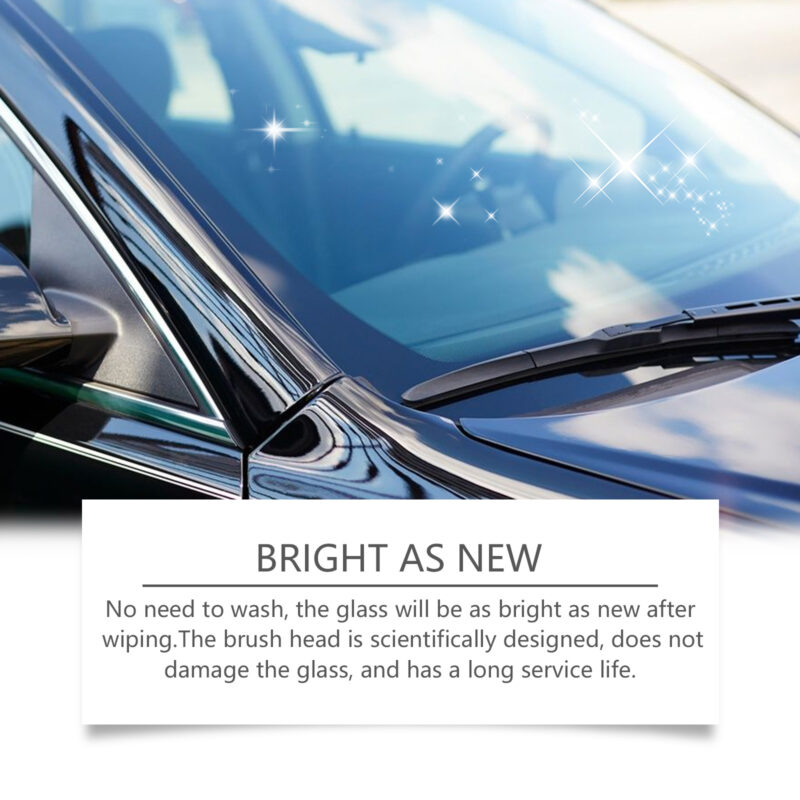 Rayhong Car Glass Cleaner Brush: Multi-Purpose, Surface-Safe Window Cleaning Tool - Image 4
