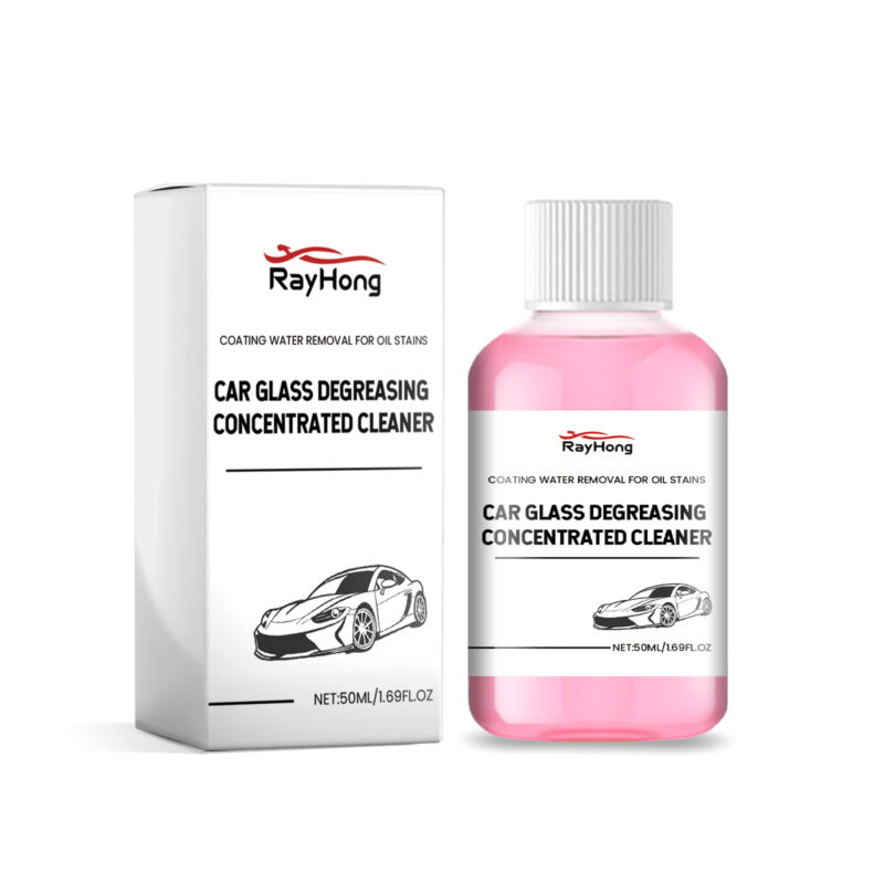 Rayhong Car Glass Cleaner fast-acting oil film remover for windshields