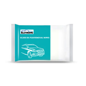 Rayhong Car Glass Cleaner Wipes for effective oil film removal on car windows