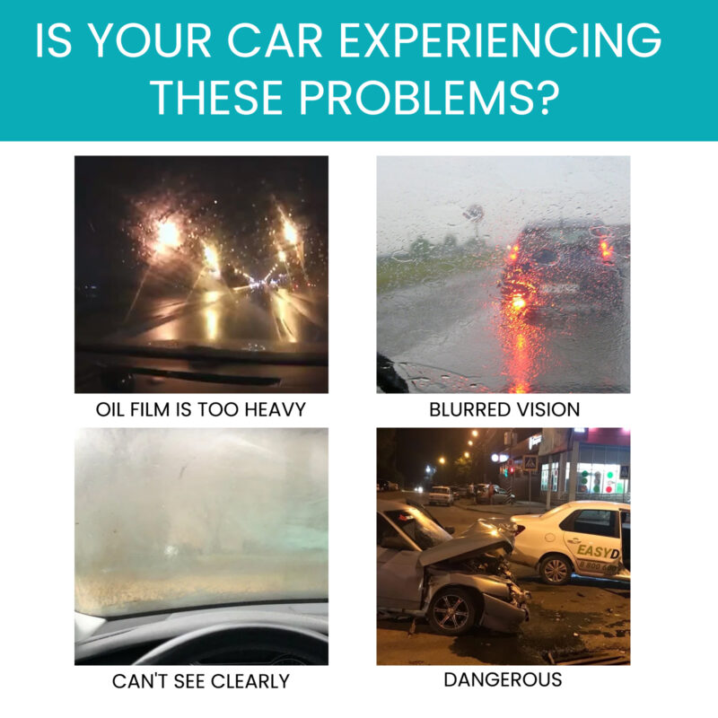 Rayhong Car Glass Cleaner Wipes: Oil Film Removal, Anti-Fog, Surface-Safe - Image 4