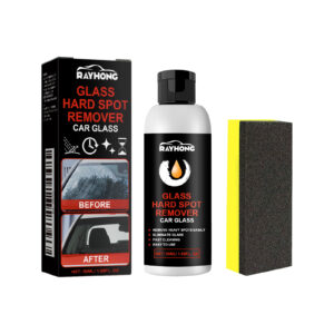 Rayhong Car Glass Hard Spot Remover fast acting safe scratch repair polish for automotive glass
