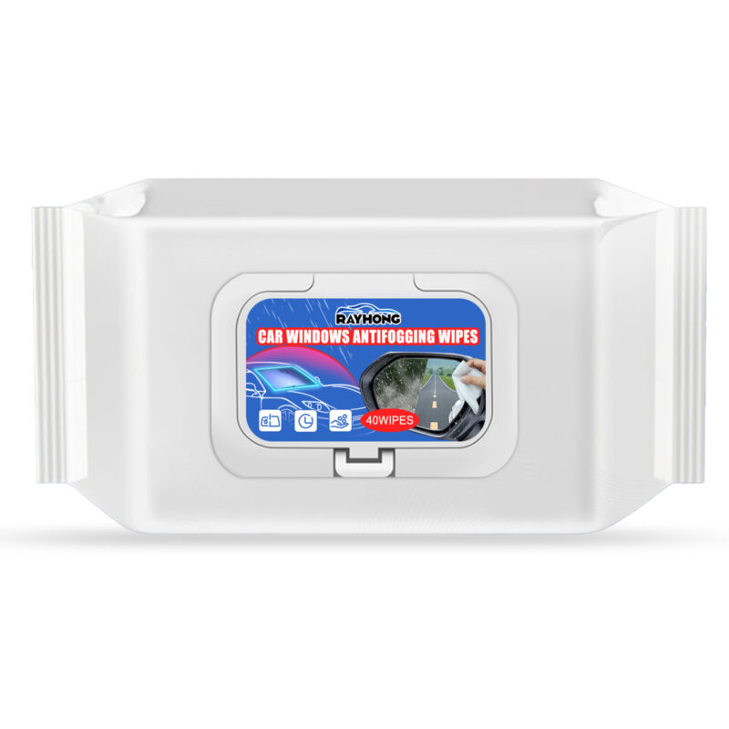 Rayhong Car Glass Wipes: Anti-Fog, Anti-Rain, Multi-Purpose | Fast-Acting, Surface-Safe - Image 2