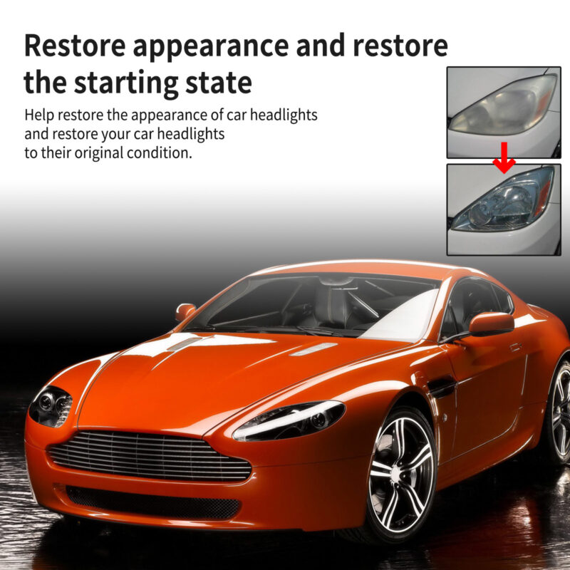 Rayhong Car Headlight Polish: Scratch Remover, Surface-Safe Formula - Image 3
