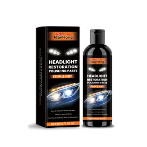 Rayhong car headlight polishing paste removing yellow stains fast acting restoration