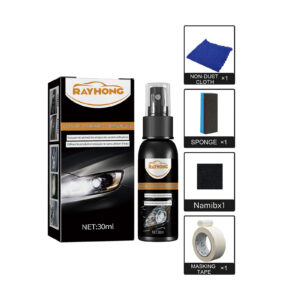Rayhong Car Headlight Repair Kit fast-acting safe headlight restoration spray bottle