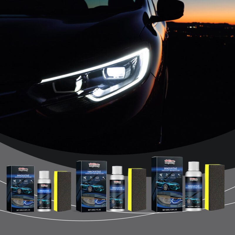 Rayhong Car Headlight Repair Liquid – Fast-Acting, Safe Coating for Crystal Clarity (20ml) - Image 2