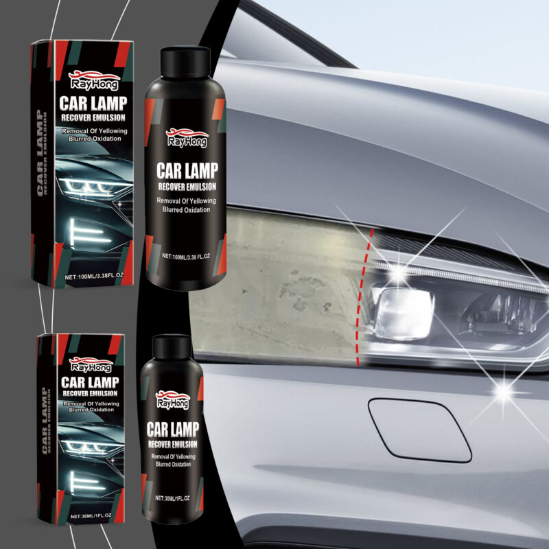 Rayhong Car Headlight Repair Paste: Fast-Acting Scratch Removal & Polishing (30ml) - Image 2