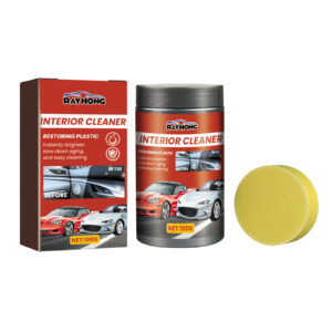 Rayhong multi purpose car interior cleaner and protective polish paste surface safe