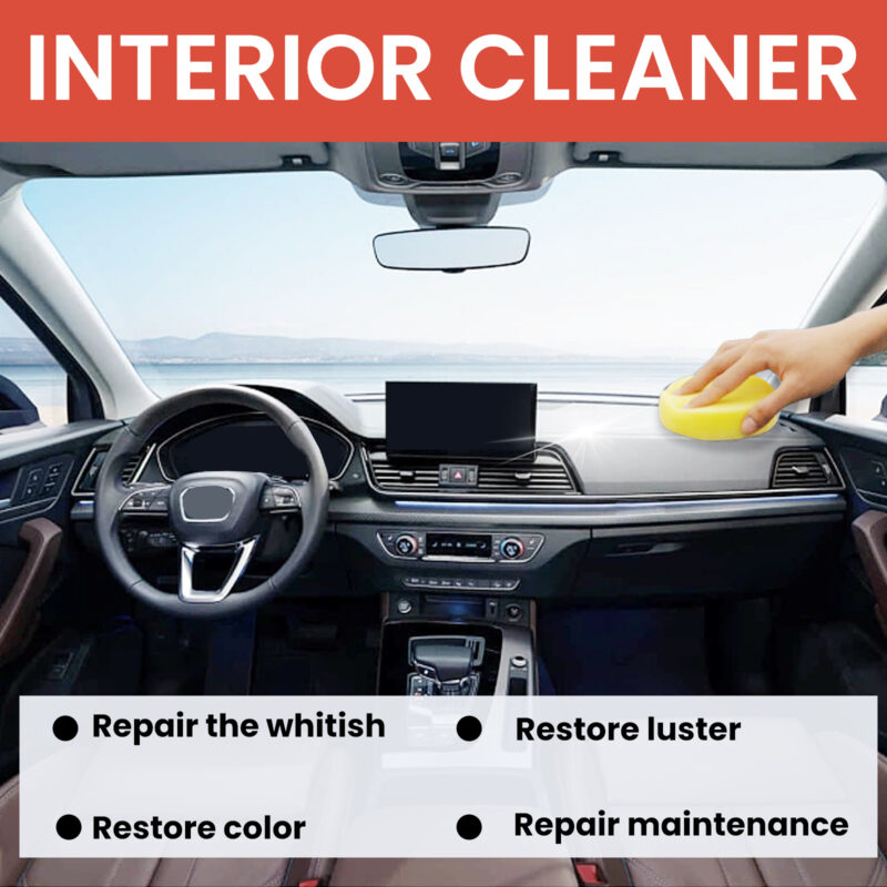Rayhong Car Interior Cleaner & Protective Polish Paste – Multi-Purpose, Surface-Safe - Image 3