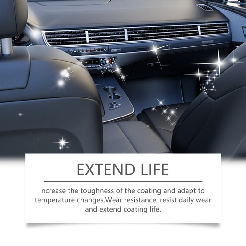 Rayhong Car Interior Cleaner: Anti-Scratch Plastic Retreader, Protective Formula - Image 3