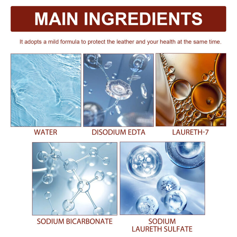 Rayhong Car Interior Cleaner Cream: Multi-Purpose, Fast-Acting Leather Protective Formula - Image 5