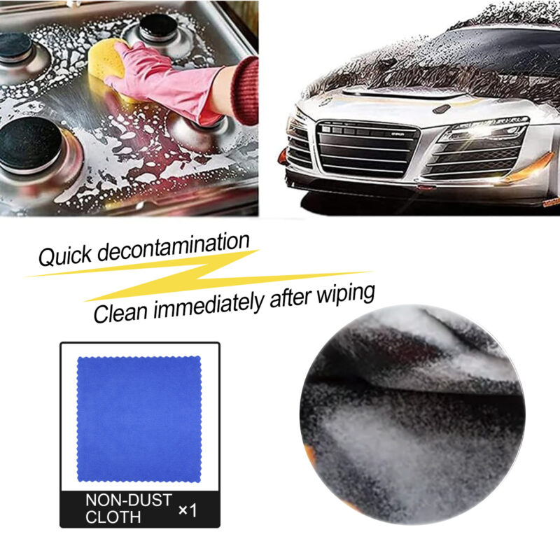 Rayhong Car Interior Cleaner - Multi-Purpose Fast-Acting | Cleans Interiors, Rust Safely - Image 4
